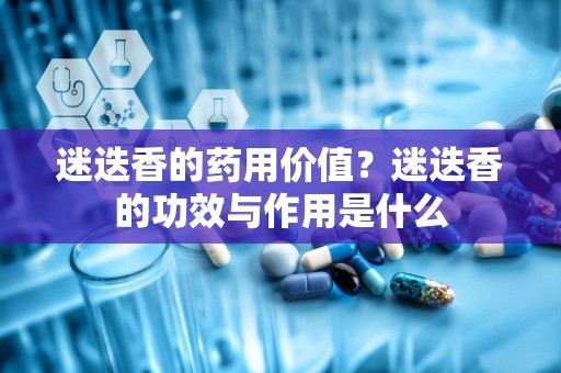 迷迭香的药用价值？迷迭香的功效与作用是什么