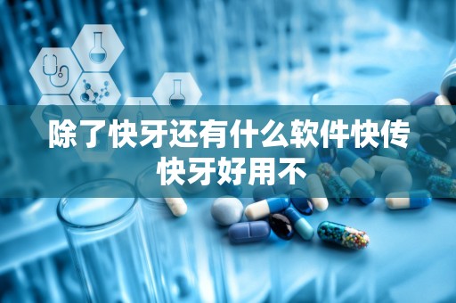 除了快牙还有什么软件快传 快牙好用不