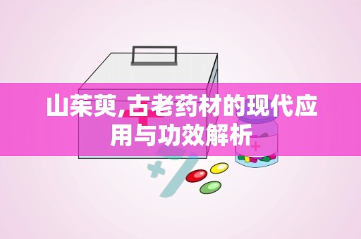 山茱萸,古老药材的现代应用与功效解析