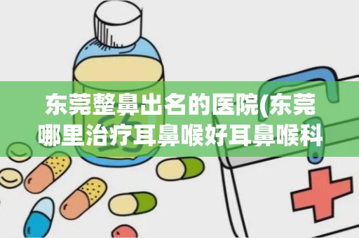 东莞整鼻出名的医院(东莞哪里治疗耳鼻喉好耳鼻喉科医院排名怎么样)