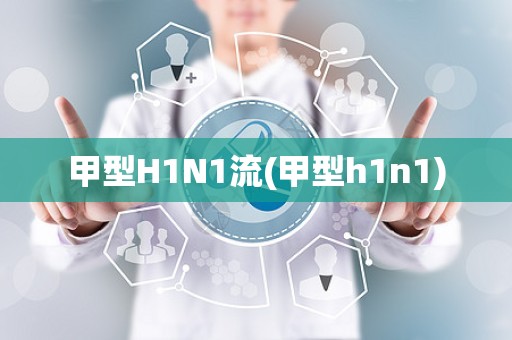 甲型H1N1流(甲型h1n1)