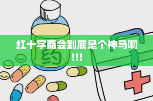 红十字商会到底是个神马啊!!!