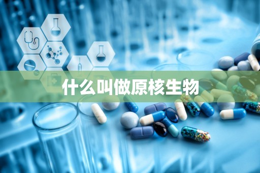 什么叫做原核生物