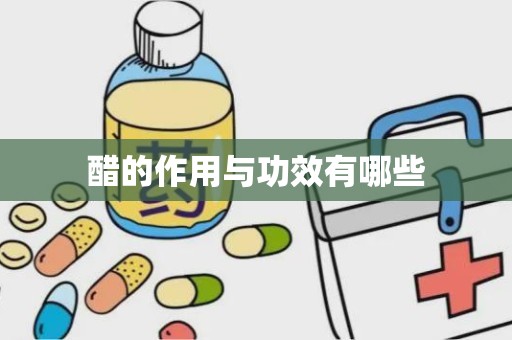 醋的作用与功效有哪些