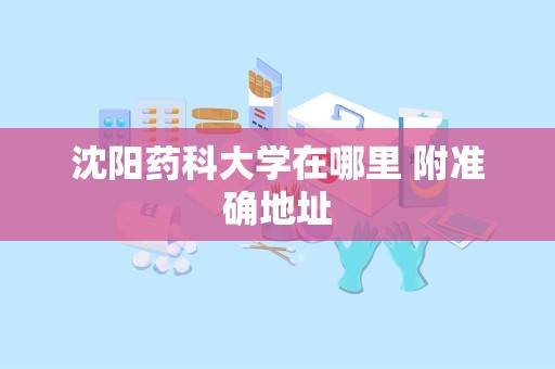 沈阳药科大学在哪里 附准确地址