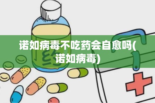 诺如病毒不吃药会自愈吗(诺如病毒)