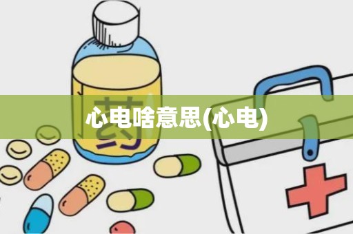 心电啥意思(心电)